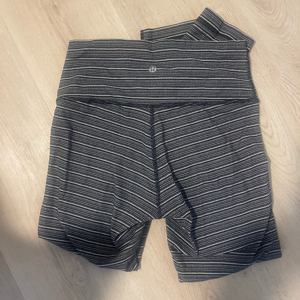Striped lululemon leggings
